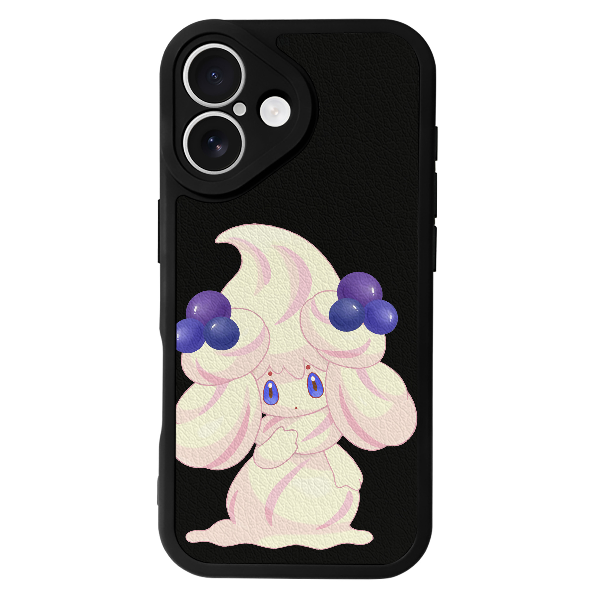 （画像用） ポケットモンスター Pokémon 【iPhone 16シリーズ対応】シリコンスマホケース（レザー調） 材質：シリコン